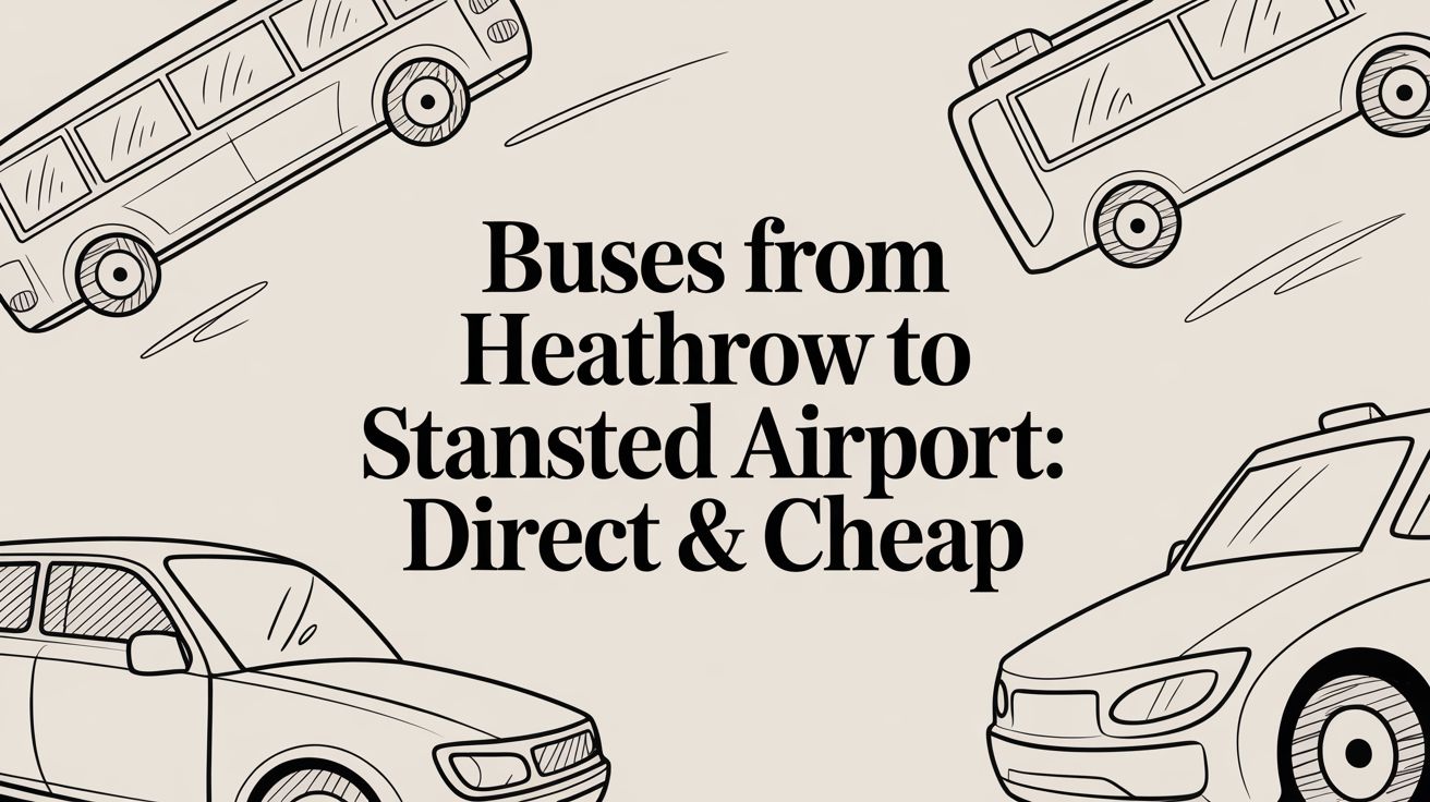 Buses From Heathrow To Stansted Airport: Direct & Cheap