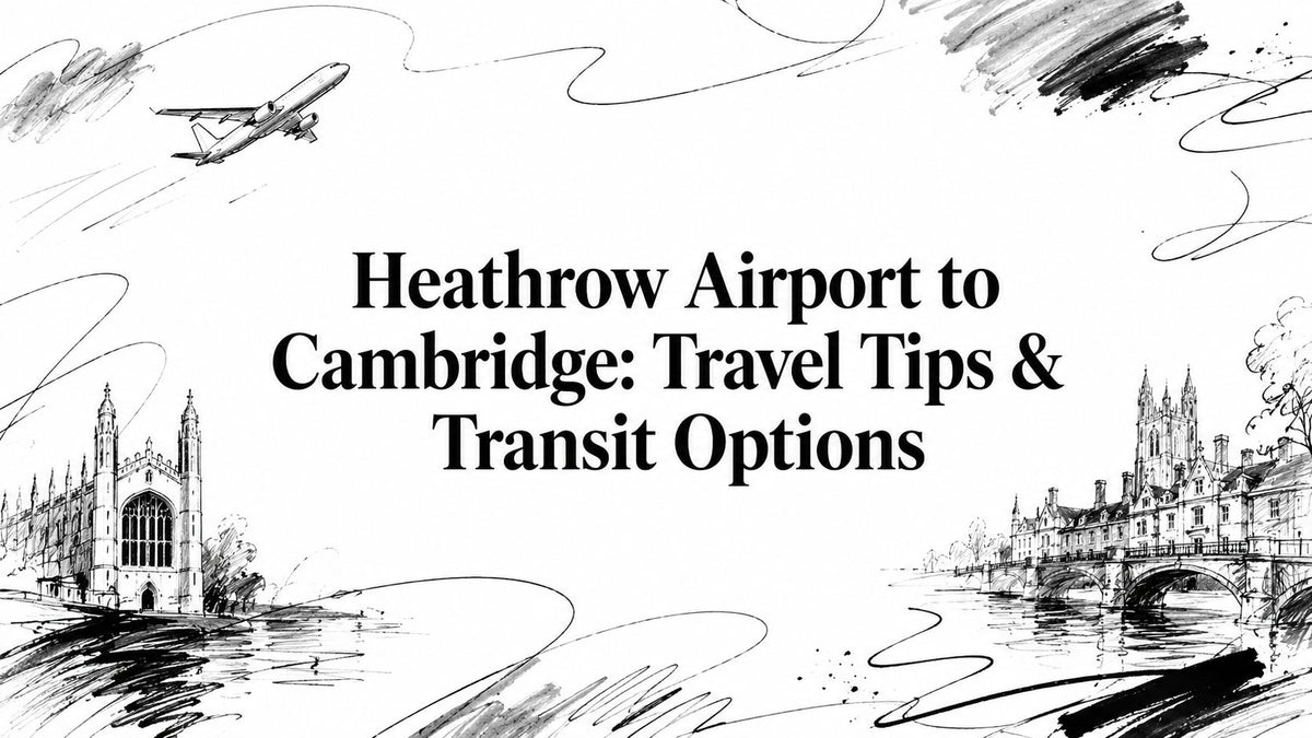 Heathrow Airport to Cambridge: Travel Tips & Transit Options