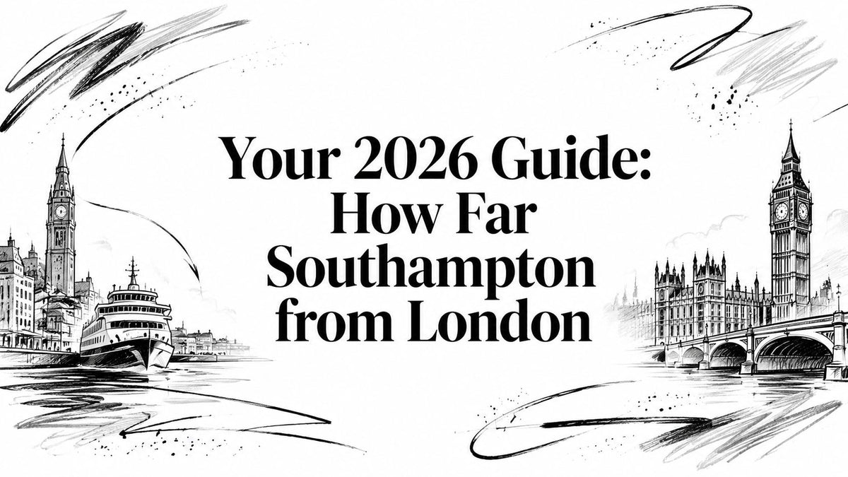 Your 2026 Guide: How Far Southampton from London