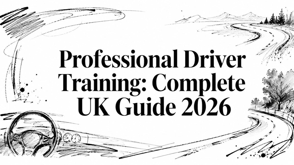 Professional Driver Training: Complete UK Guide 2026