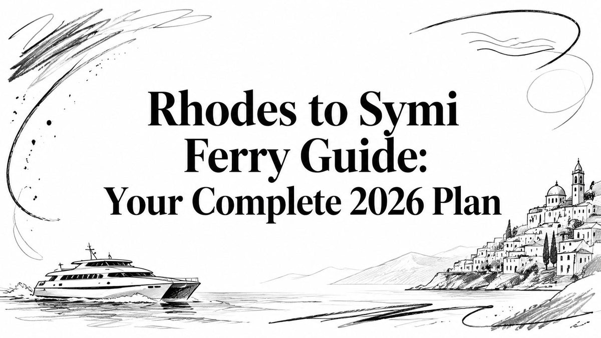 Rhodes to Symi Ferry Guide: Your Complete 2026 Plan