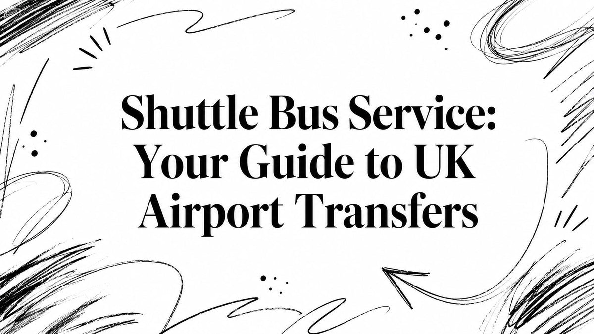 Shuttle Bus Service: Your Guide to UK Airport Transfers