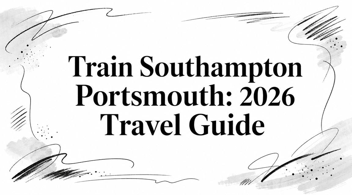 Train Southampton Portsmouth: 2026 Travel Guide