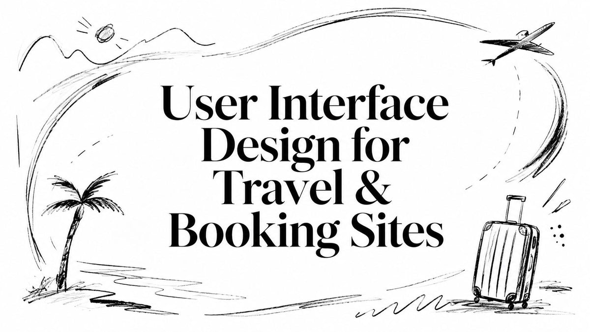 User Interface Design for Travel & Booking Sites