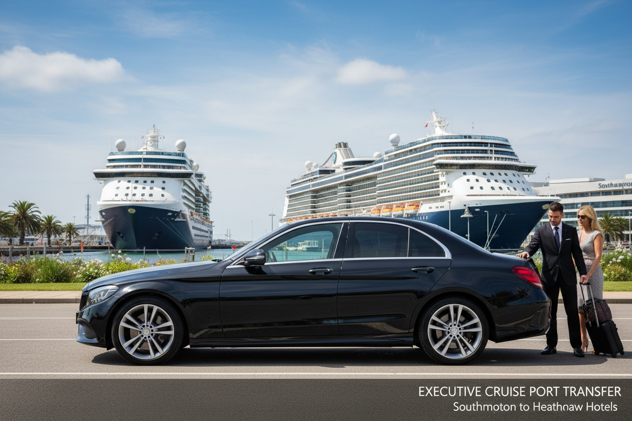 Southampton Cruise Port Transfer to Heathrow Terminal 2, 3, 4 & 5 Hotels