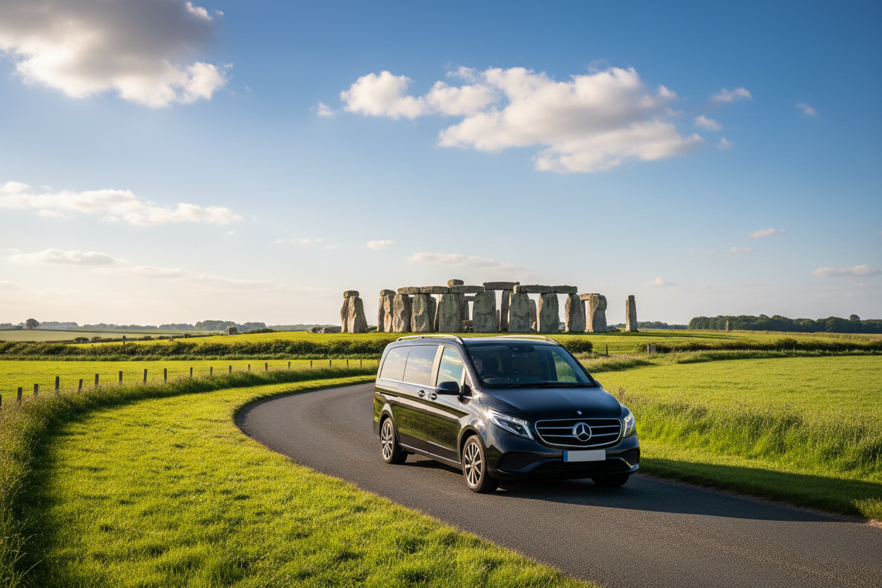 Southampton to Heathrow Airport Via Stonehenge
